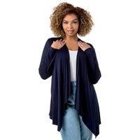 Waterfall Front Jersey Cardigan - Ladies Roman Curve Women