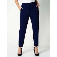 Roman Navy 31” Straight Leg Trousers BNWT Size 16 Cost £26