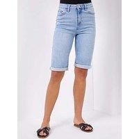 Roman Originals Women Essential Stretch Knee Length Shorts - Ladies