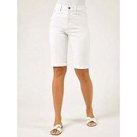 Roman Originals Women Essential Stretch Knee Length Shorts - Ladies