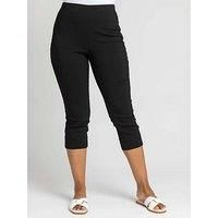 Petite Cropped Stretch Trouser - Ladies Roman Originals Women