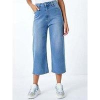 Denim Wide Leg Culottes - Ladies Roman Originials Women