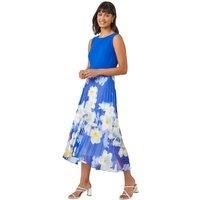Roman Originals Womens Fit and Flare Pleated Dress