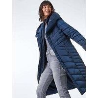 Roman Hooded Quilted Coat 16 female