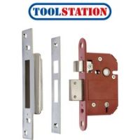 ERA BS 5 Lever Fortress Sashlock 64mm Satin Chrome