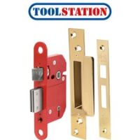 ERA BS 5 Lever Fortress Sashlock 76mm Brass