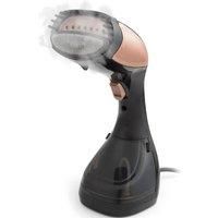 Beldray BEL01552RG-150 Handheld Clothes Steamer - Portable Vertical Garment Steamer, 1100W Wrinkle Remover, 180ml Detachable Water Tank, 30 Second Fast Heat Up, 2-In-1 Fabric & Lint Brush, Rose Gold