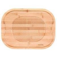 Salter® BW07271 Bamboo Meat Roast Joint Carving and Serving Board, 40 cm x 30 cm