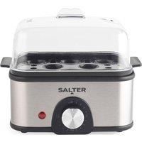 SALTER EK6213 Egg Boiler - Black & Stainless Steel, Stainless Steel