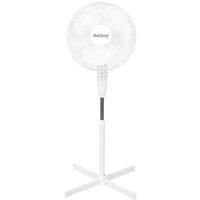 Beldray® EH3196 16" White Stand Fan With Adjustable Head Height, 3 Speeds, 45W