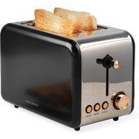 Salter 2-Slice Toaster, 850W, Rose Gold Edition