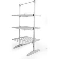 Beldray Electric Heated Airer 3 Tier 20m Drying Space Over 36 Heating Bars 300W