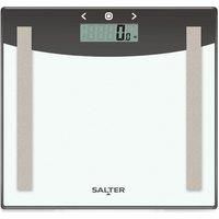 SALTER 9137 Glass Analyser Bathroom Scale- Silver, Silver/Grey