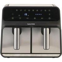 Salter EK5196 7.6L Dual Air Fryer - Black