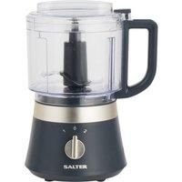 Salter Compact Food Processor Marino Mini Chopper Stainless Steel Blade 2 Speeds