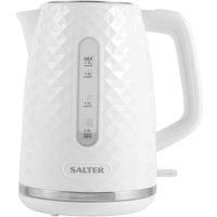 Salter Electric Kettle Glacier Modern Design Auto Shut Off White 1.7 L 3000 W