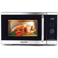 Salter Air Fryer & Microwave 2 In 1 DuoWave 10 Cooking Modes with Baking Pan
