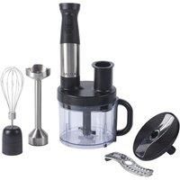 Salter 5 in 1 Blend & Prep Compact Food Chopper 1.2L Bowl, Stick Blender, Whisk