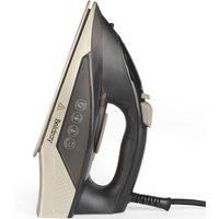 Beldray Steam Iron 2000W Compact Ceramic Soleplate 230ml Tank Variable Temp
