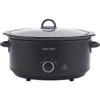 Salter Kuro 6.5L Slow Cooker 3 Heat Settings/Keep Warm for Family Cooking 200W
