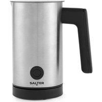 Salter Electric 4 in 1 Milk Frother Stainless Steel Steamer for Warm/Cold Drinks