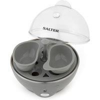 Salter Aspen Electric Egg Cooker for Boiled/Poached, 6 Egg Capacity 430W Silver