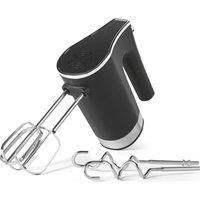 Salter Hand Mixer – Electric Baking Whisk, 5 Speed Settings with Turbo Function, Extra-Long Dishwasher Safe Attachments for Thorough Mixing, Compact, Includes Beater & Dough Hook Attachments, 300W