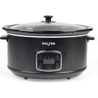 Salter 6.5L Digital Slow Cooker – LED Display, 3 Heat Settings, Timer, 320W
