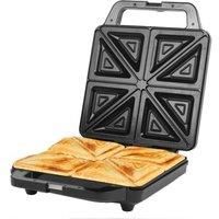 Salter Sandwich Toaster, Non-Stick 4 Slice Cool Touch Easy Clean Temp Control