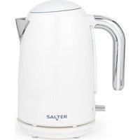 Salter 1.7L Electric Kettle Cordless Rapid Boil Auto Shut Off 3000W Boston White