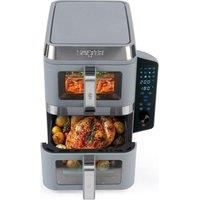 SALTER VertiCook View EK6661 9L Dual Air Fryer - Grey, Silver/Grey