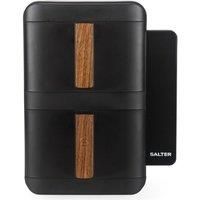 Salter Toronto VertiCook Ultra Air Fryer 9L 2 Drawers 9 Function PFAS-Free Black