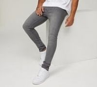 Brave Soul Skinny Stretch Jean - Grey - Size 28/34