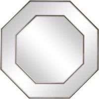 Octagon Wall Mirror 61x61cm Silver