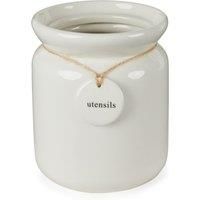 Hang Tag Utensil Jar Cream (Natural)