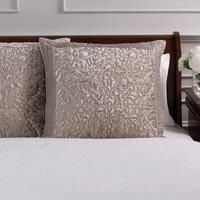 Dorma Charlbury Champagne Continental Pillowcase Champagne