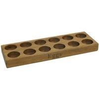 Acacia Egg Holder Natural