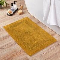 Super Soft Reversible Mustard Bath Mat Mustard (Yellow)