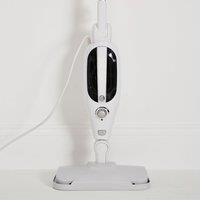 Dunelm Steam Mop White and Black