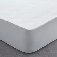 Fogarty Forever Fresh Antibacterial Mattress Protector White