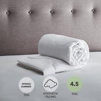 Fogarty Light & Lofty Warm Waffle 4.5 Tog Duvet White
