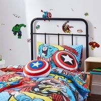 Disney Marvel Comics Wall Stickers Red/Blue/Green
