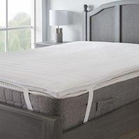 Cooler Than Memory Foam Mattress Topper White
