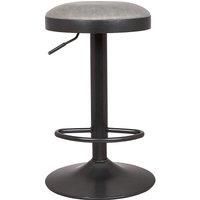 Terni Bar Stool Grey PU Leather Grey