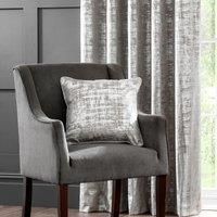 Romano Silver Velour Cushion Silver