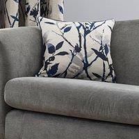 Zen Jacquard Cushion Blue