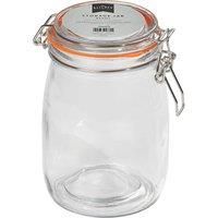 Lever Arm Glass Jar