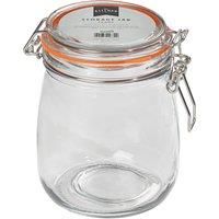 Lever Arm Glass Jar