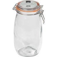 Lever Arm Glass Jar