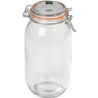 Lever Arm Glass Jar